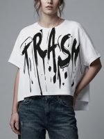 Oversized Graphic T-shirt off white