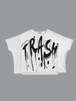 Oversized Graphic T-shirt off white - Image 3