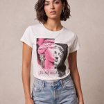 Pop Art Statue T-shirt λευκό