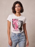 Pop Art Statue T-shirt λευκό