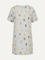 Τουνίκ Φόρεμα V-neck-Baby Blue - Image 7