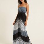 Φόρεμα Μακρύ Strapless-Tie Dye