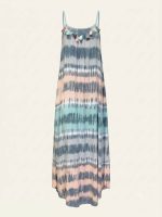 Φόρεμα Μακρύ με Τιράντες-Tie Dye - Image 5