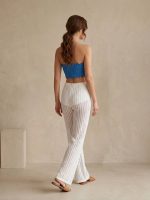 Παντελόνα Crochet-Λευκή - Image 3