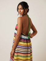Κοντό Φόρεμα Halter-Multicolor - Image 5