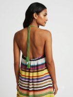 Κοντό Φόρεμα Halter-Multicolor - Image 4