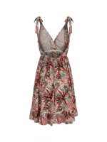 Μίνι Φόρεμα με Tropical Print - Image 4