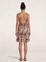 Μίνι Φόρεμα με Tropical Print - Image 2