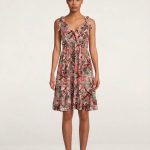 Μίνι Φόρεμα με Tropical Print