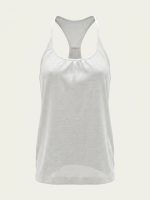 Camisole Τοπ με Αθλητική Πλάτη-Λευκό - Image 3
