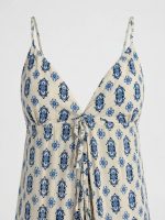 Maxi Φόρεμα με Τιράντες και Allover Print - Image 5