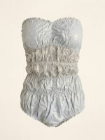 Strapless Ολόσωμο Μαγιό-Μεταλιζέ - Image 3