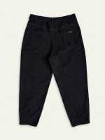 Ψηλόμεσο Tappered Denim Παντελόνι-Μαύρο - Image 7